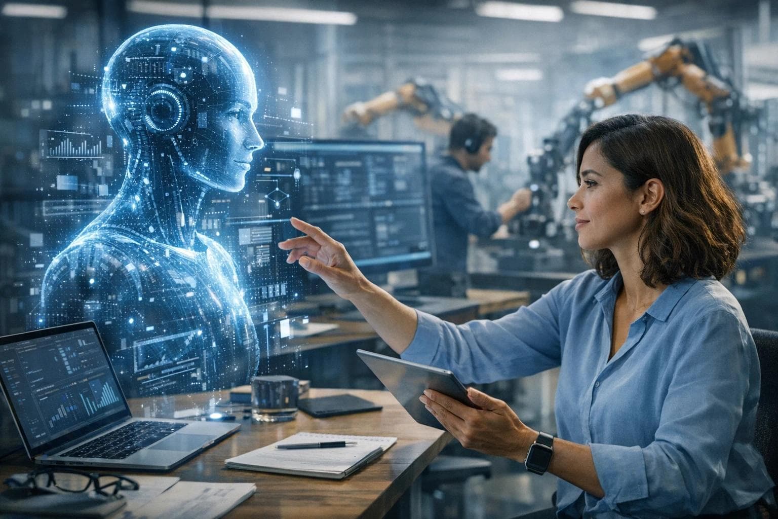 Editorial hero image for Revolutionizing the Workplace: How AI is Changing the Way We Work