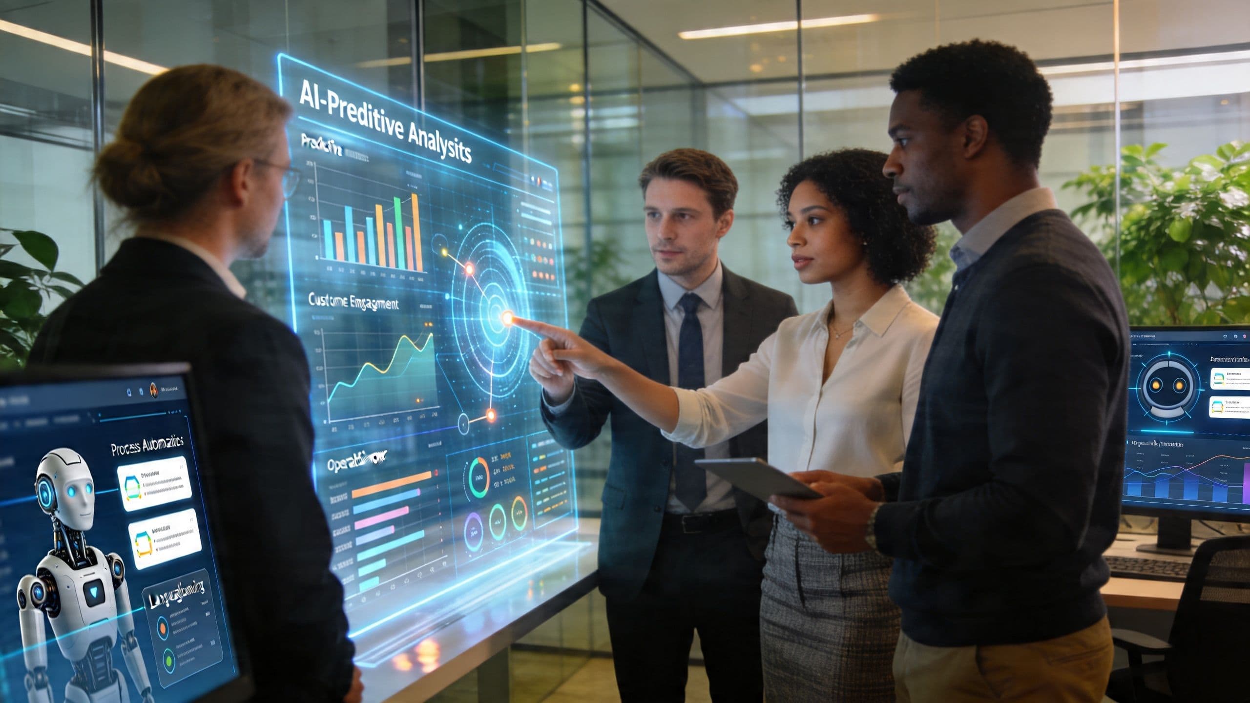 Editorial hero image for How Is AI Helping Businesses Transform and Thrive?