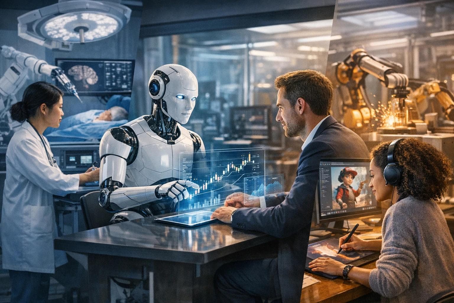 Editorial hero image for How AI Is Being Used Today: Practical Applications Transforming Industries