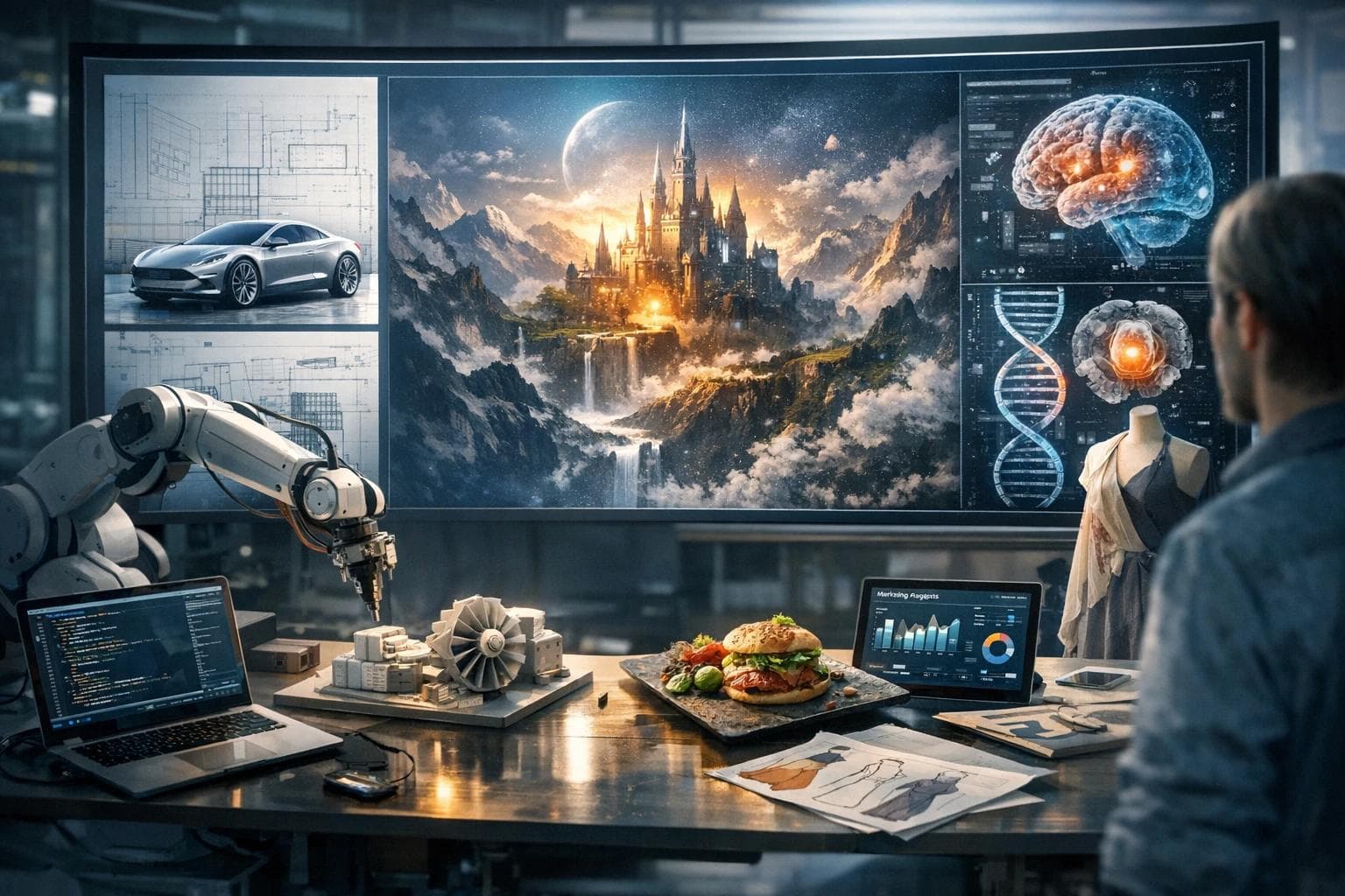 Editorial hero image for Unlocking Value with Generative AI: Practical Use Cases and Real-World Examples